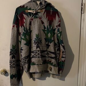Polo by Ralph Lauren Aztec ( rare )  Patterned Hoodie